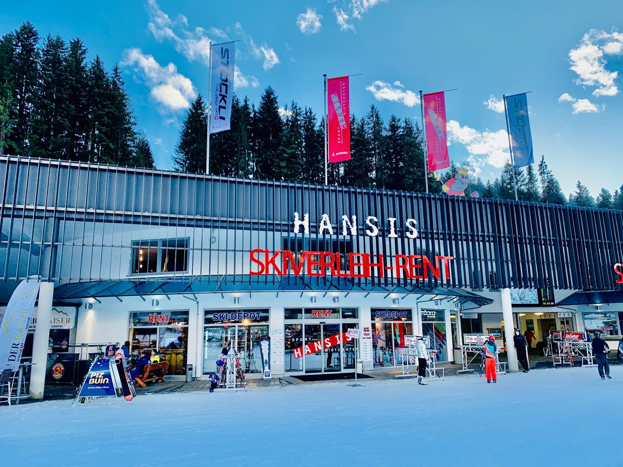 Centro sport e noleggio di Hansi