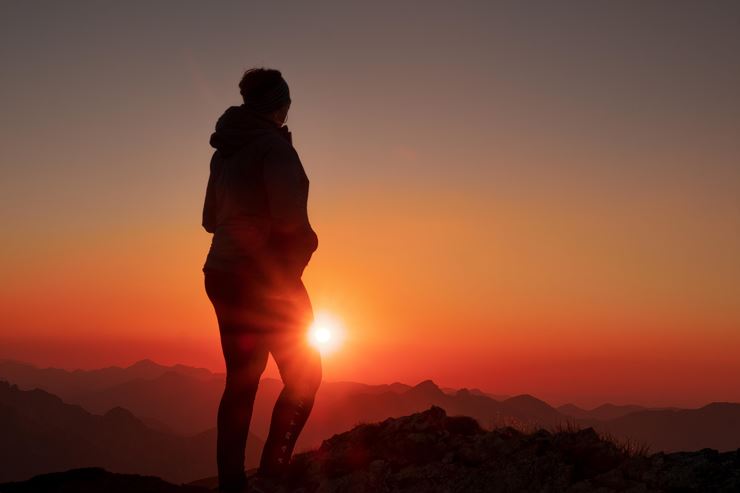 To the Feuerköpfl for sunrise