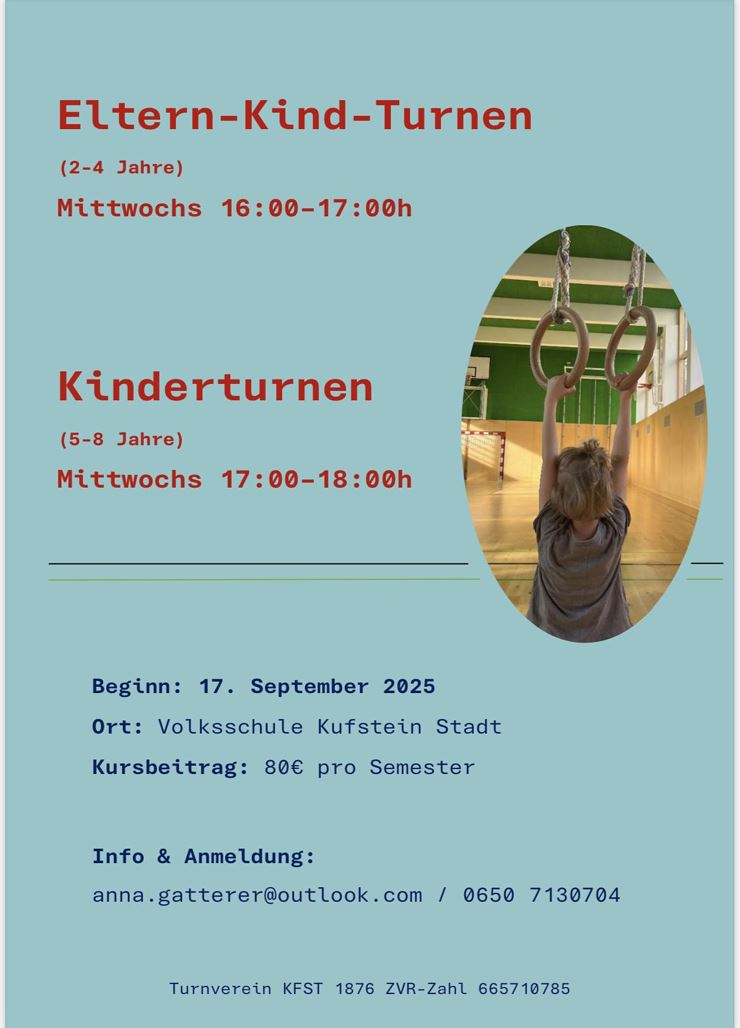 Eltern-Kind-Turnen (2-4 Jahre)