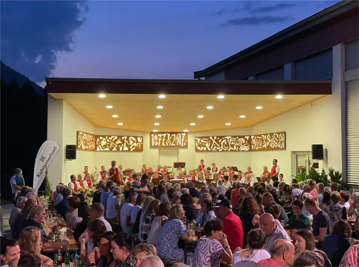 Platzkonzert der BMK Schwoich