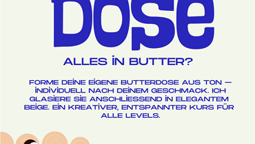 Butterdose töpfern