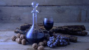 Wein'Glas'Verkostung im Mazerat